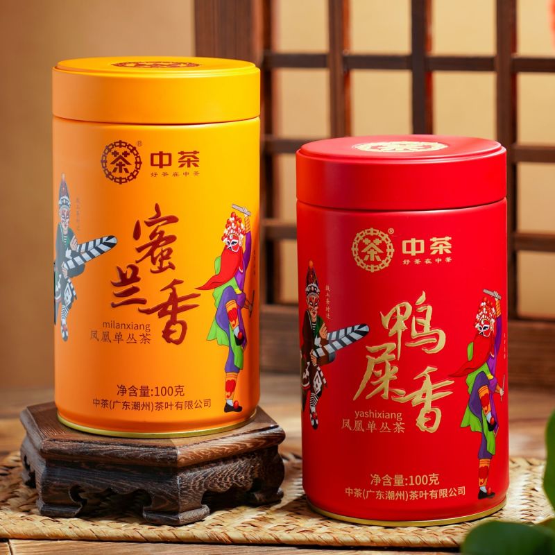 中茶潮汕英歌舞系列凤凰单丛茶特级**春茶新茶**鸭屎香蜜兰香
