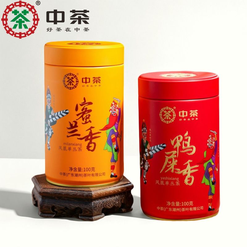 中茶潮汕英歌舞系列凤凰单丛茶特级**春茶新茶**鸭屎香蜜兰香