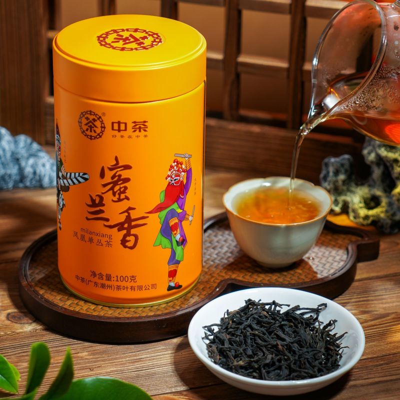 中茶潮汕英歌舞系列凤凰单丛茶特级**春茶新茶**鸭屎香蜜兰香