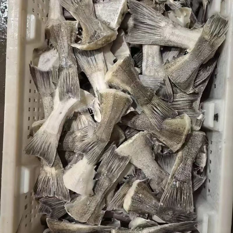 新鲜冷冻鲽鱼尾巴鸦片鱼尾巴鸦片鱼箭齿鱼尾500g