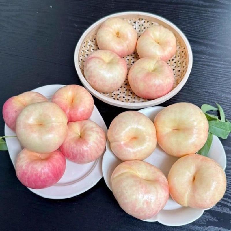 【顺丰爆甜】山东蒙阴奶油蟠桃新鲜水果当季整箱白蟠桃桃子扁油桃