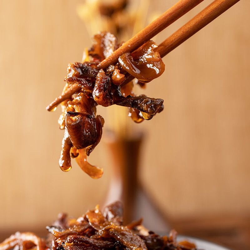 鸡枞菌松茸菌即食油菌蘑菇酱下饭菜小吃拌饭拌面云南特