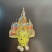 上海灯笼迪士尼发光立体金属冰箱浪漫创意纪念品旅游伴手礼冰箱贴