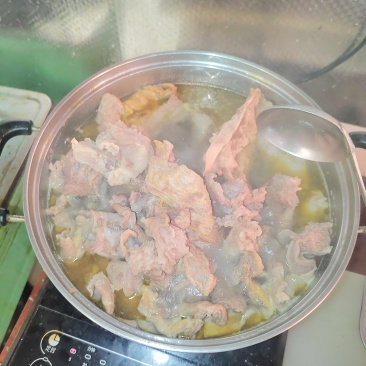纯干牛肉筋筋头巴脑清真生鲜牛肉