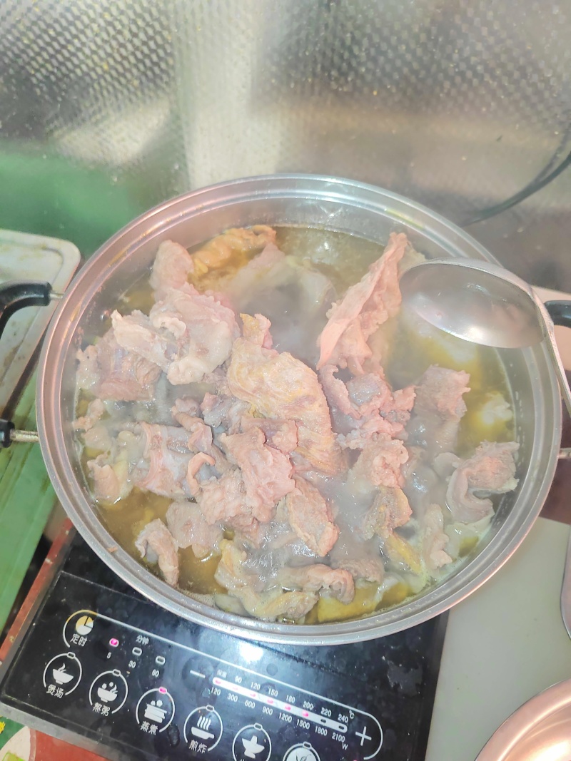 纯干牛肉筋筋头巴脑清真生鲜牛肉