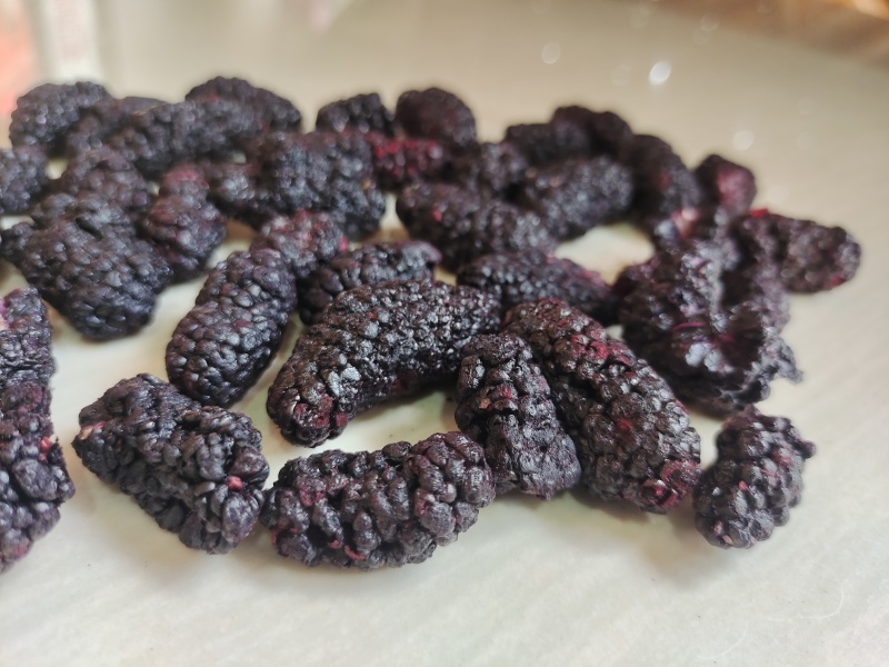 冻干桑椹黑桑葚干不加糖即食泡水喝新鲜桑果干