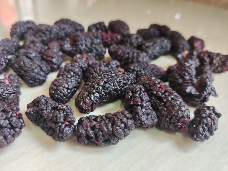 冻干桑椹黑桑葚干不加糖即食泡水喝新鲜桑果干