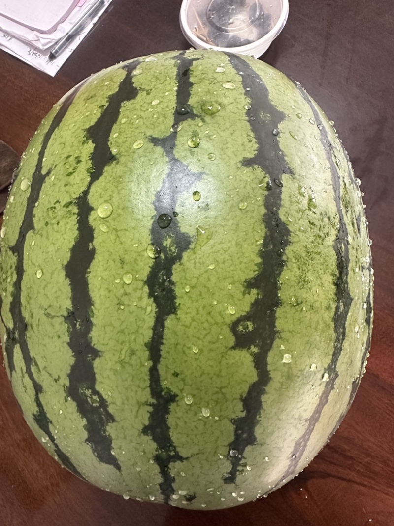 麒麟西瓜麒麟美都西瓜水果黄心红心黑皮瓜大量现货