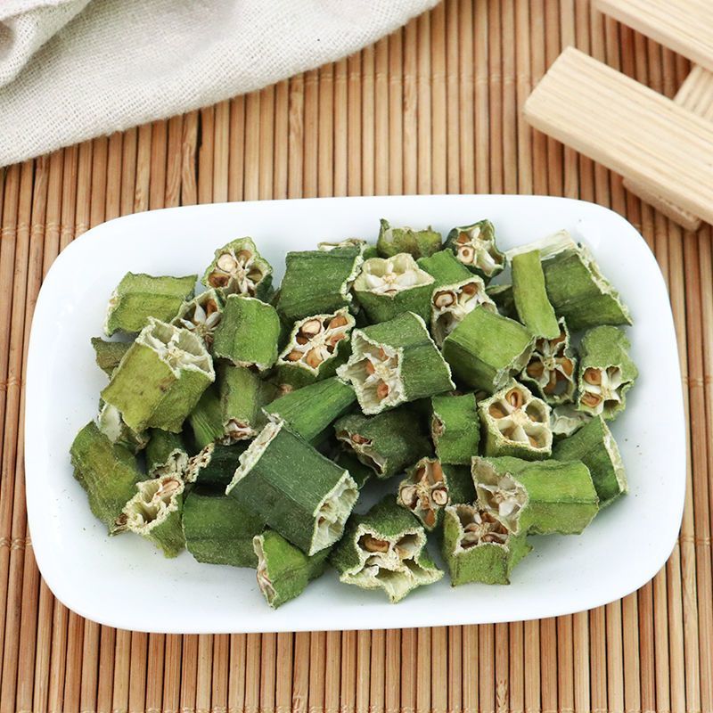 大量出售烘干秋葵段