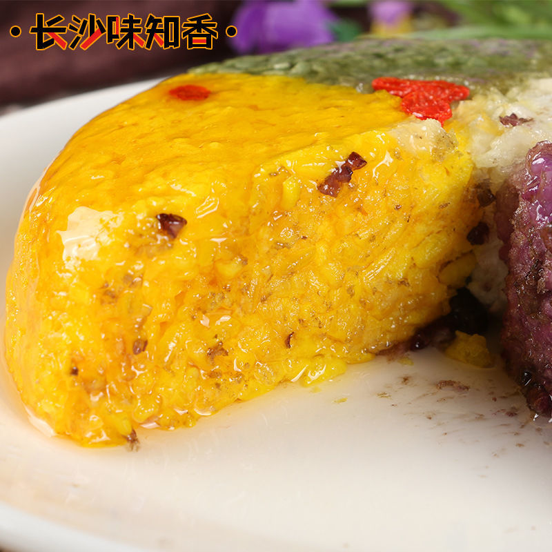 花米饭500g五彩花糯米饭酒店饭店餐饮特色半成品加热即食方便