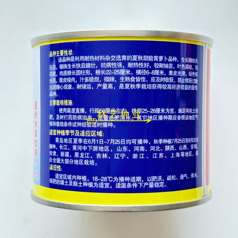 夏秋青玉水果型萝卜种子抗病强耐热长圆柱型萝卜种子微辣脆甜