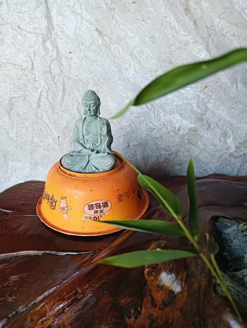 【精品】创意根雕一夜暴富/根雕茶艺根雕艺术品/支持定制