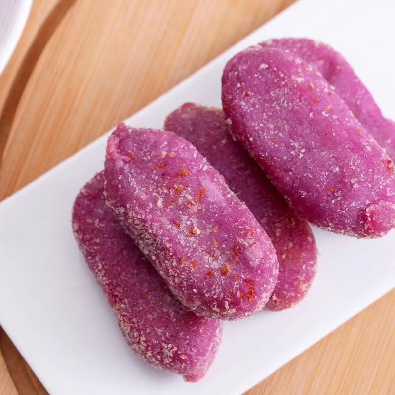 千味央厨紫薯豌豆派280g紫薯派西餐汉堡方便油炸点心