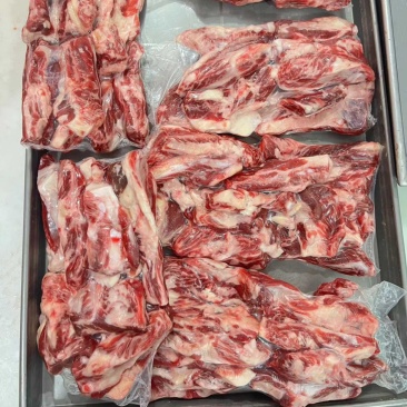 牛肋条腹肉条谷饲版烧烤烧鸟店穿串必备食材