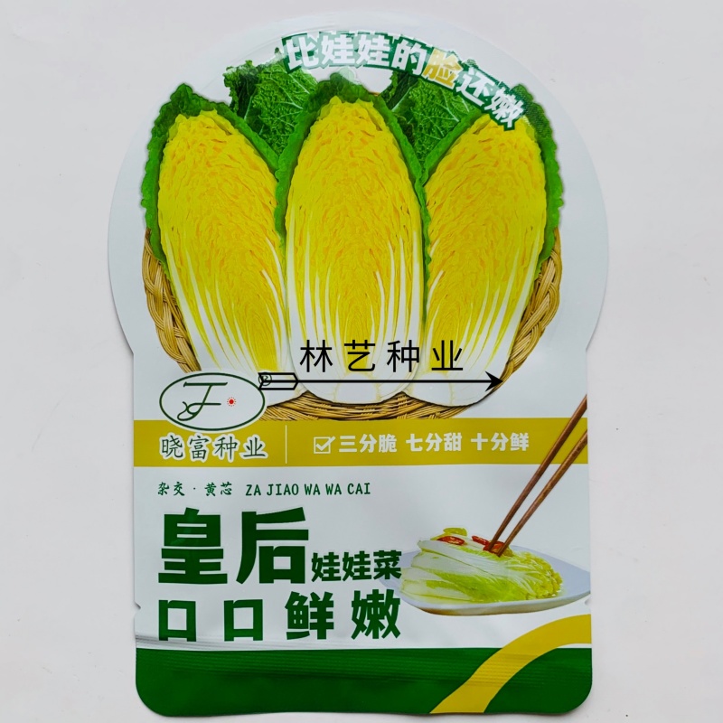 皇后娃娃菜种子早熟杂交黄心娃娃菜种子
