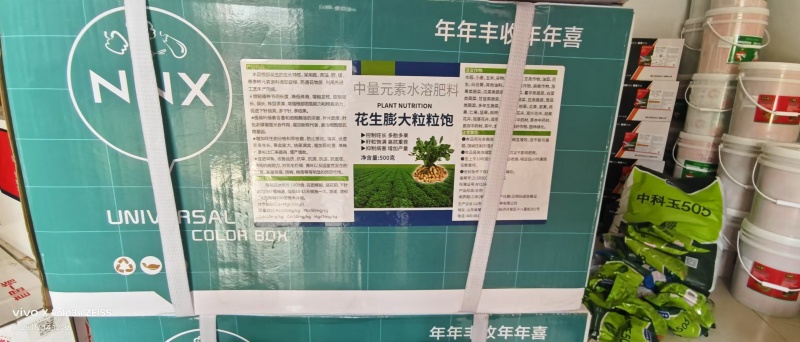 花生膨大粒粒饱正品花生专用增产肥颗粒饱满增产增收绿叶花生