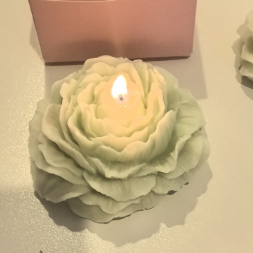 DIY香薰伴手礼云端牡丹花蛋糕蜡烛生日派对必备朋友闺蜜礼物无