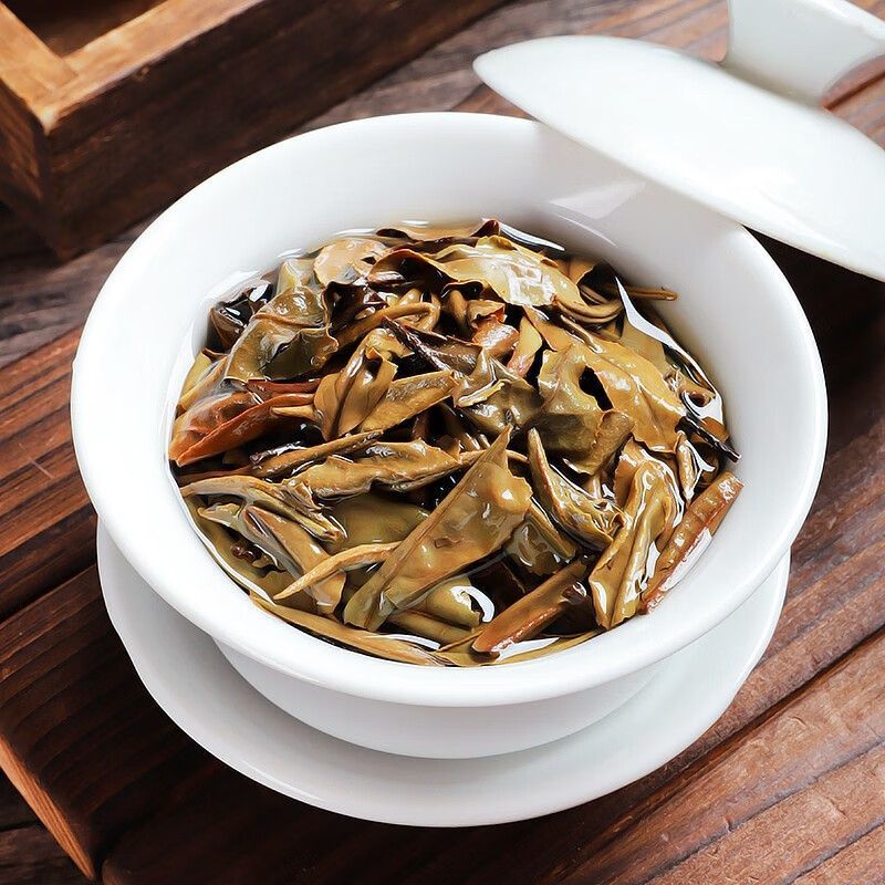 政和老白茶老寿眉陈香古树荒野白茶2019年茶叶茶饼300克