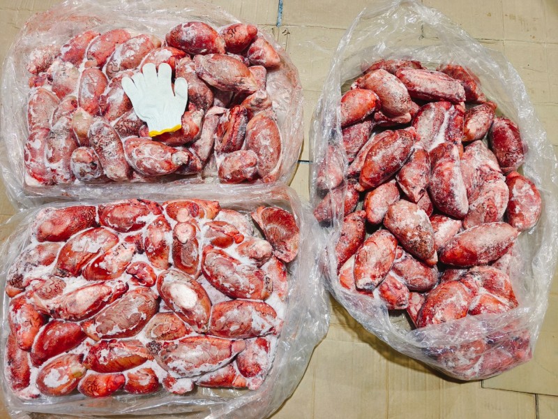 国产牛蛋，精修去根，一级新鲜度，现货实拍，屠宰场一手货源