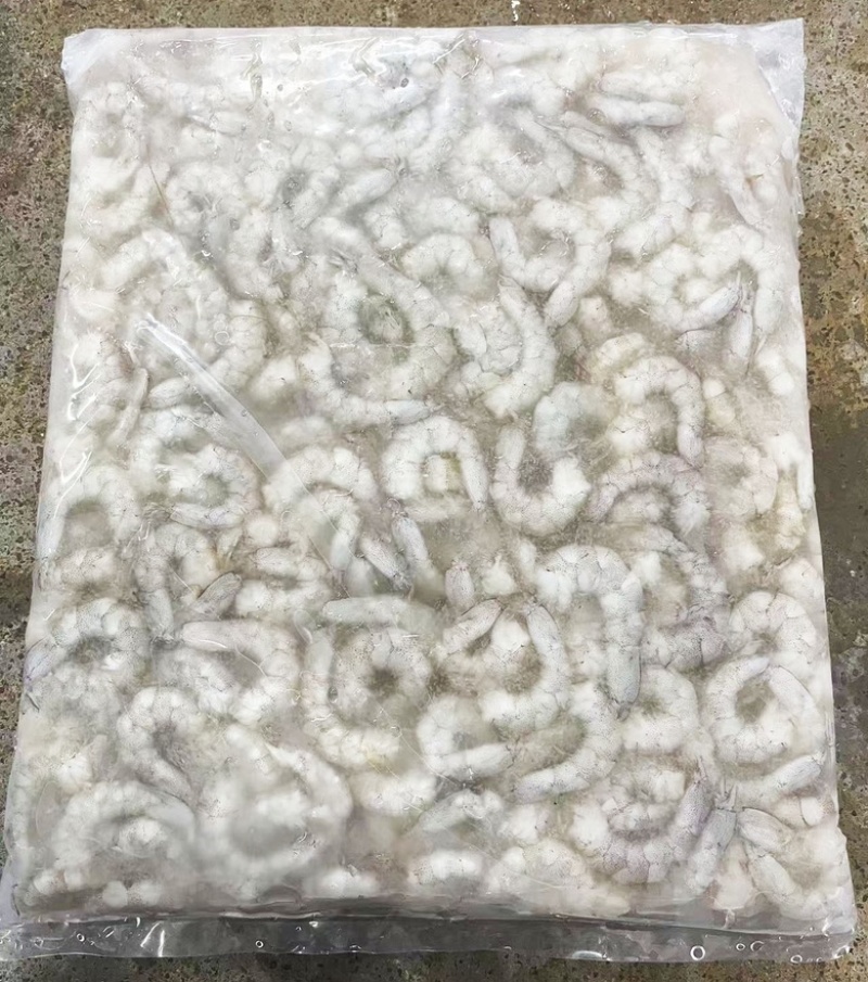 原汁无泡发虾仁新鲜片冻虾仁商用厂家批发