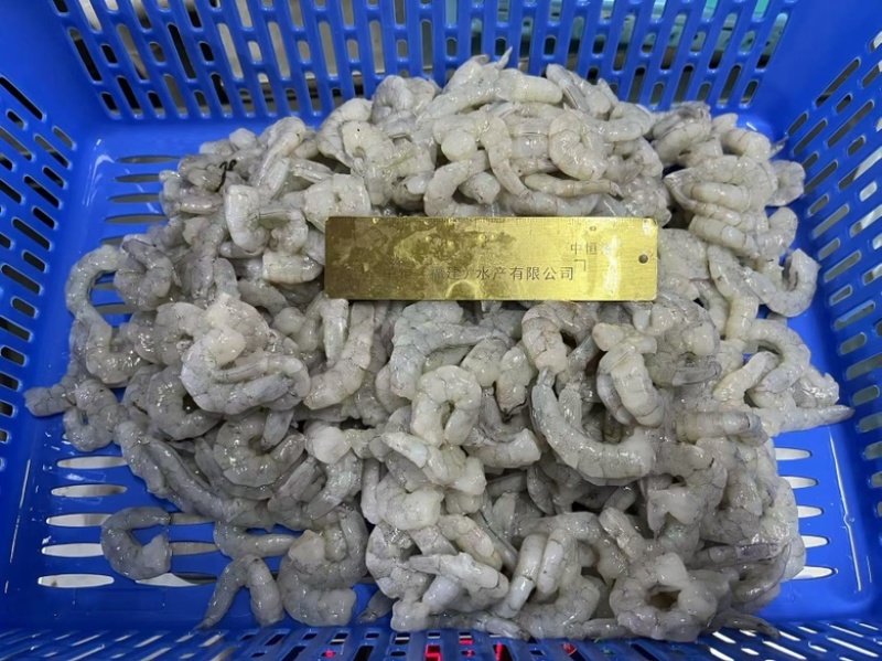 原汁无泡发虾仁新鲜片冻虾仁商用厂家批发