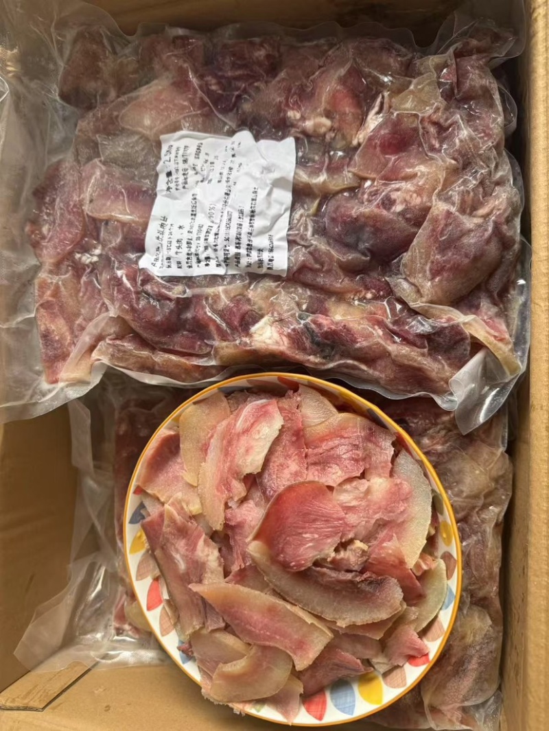 内蒙古精品牛头肉片适合火锅烧烤串串餐饮批发