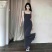 时尚气质显裙瘦子女2025年夏季新款美绝温柔绑