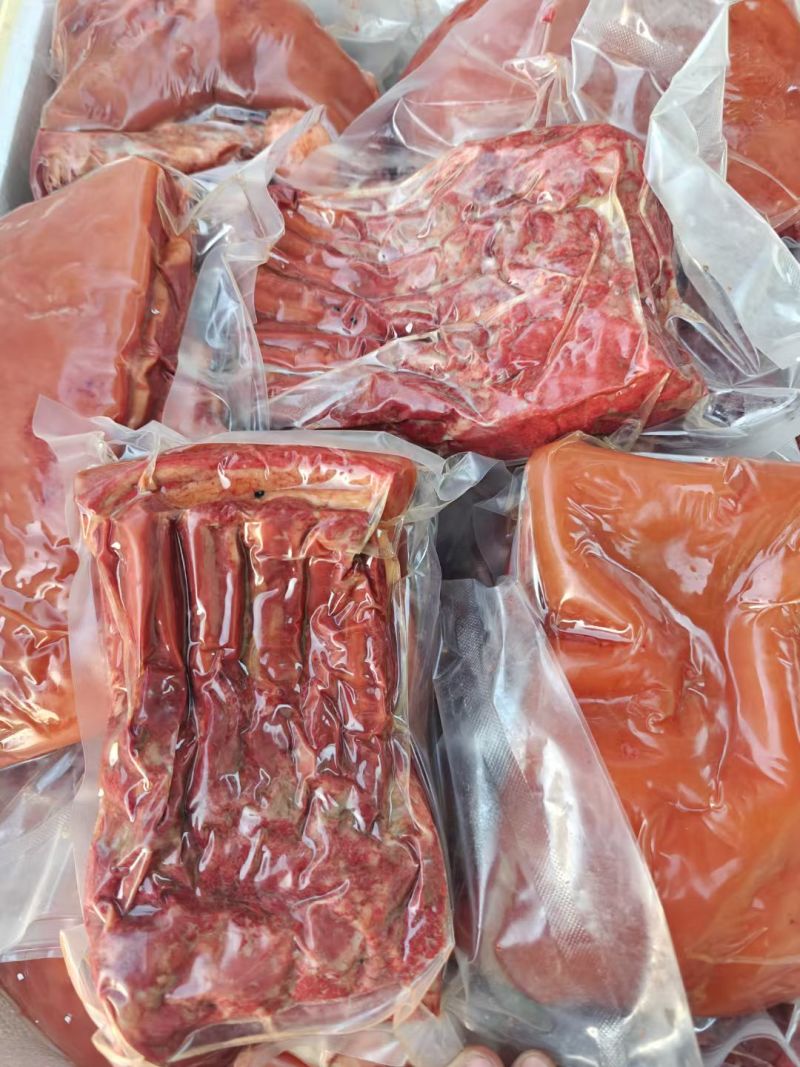 带皮熟马肉