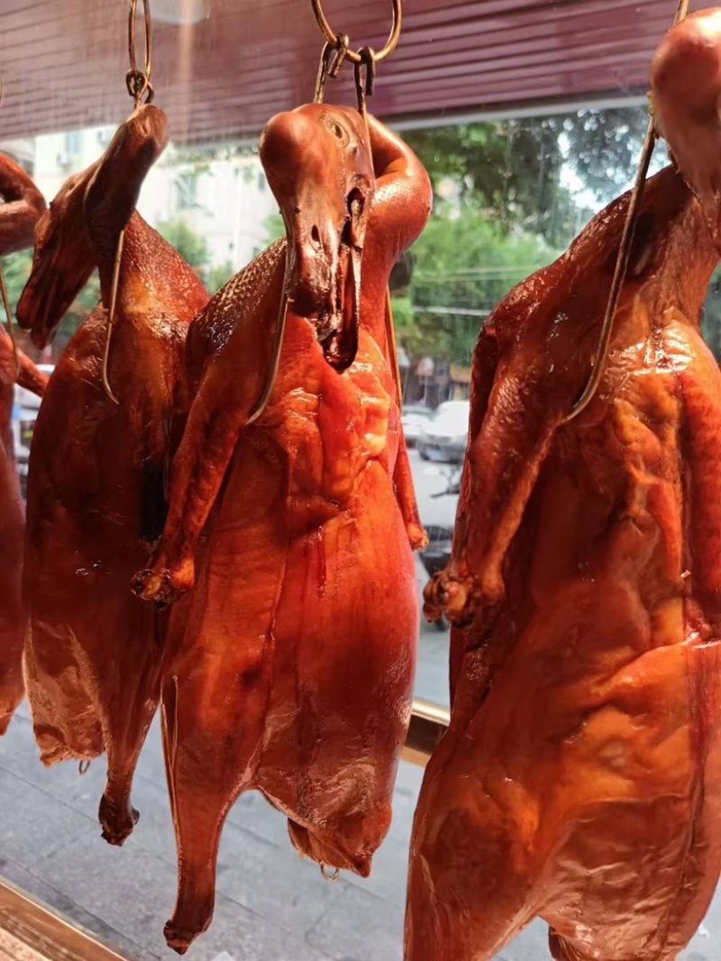 整只烤鸭卤鸭全网一件代发