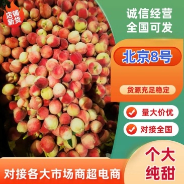 北京8号桃大量有货规格齐全量大从优可对接商超市场