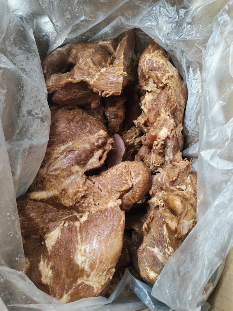 【猪头肉】酱色熟猪前驳