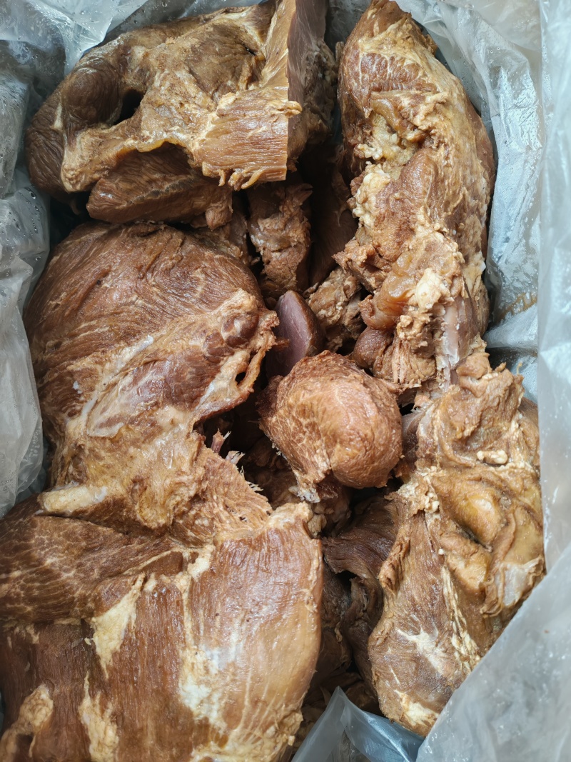 【猪头肉】酱色熟猪前驳