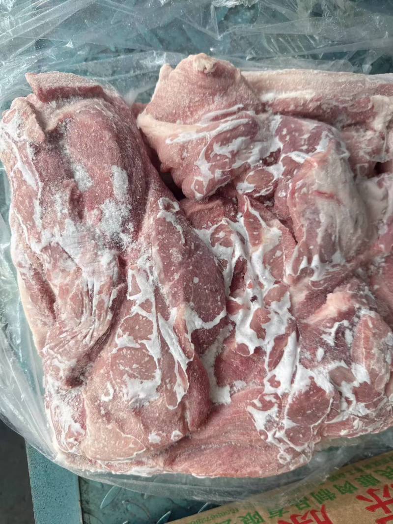 国产膘猪去皮膘四号肉超吗箱装