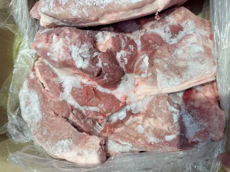 国产膘猪去皮膘四号肉超吗箱装