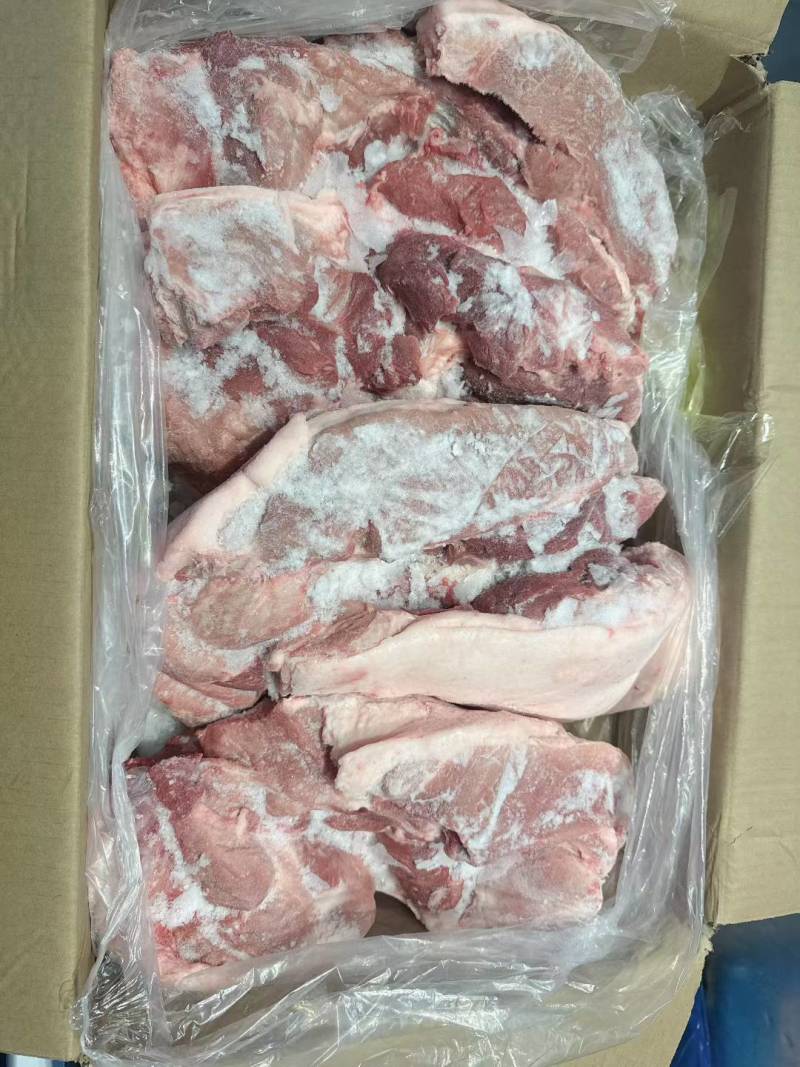 国产膘猪去皮膘四号肉超吗箱装