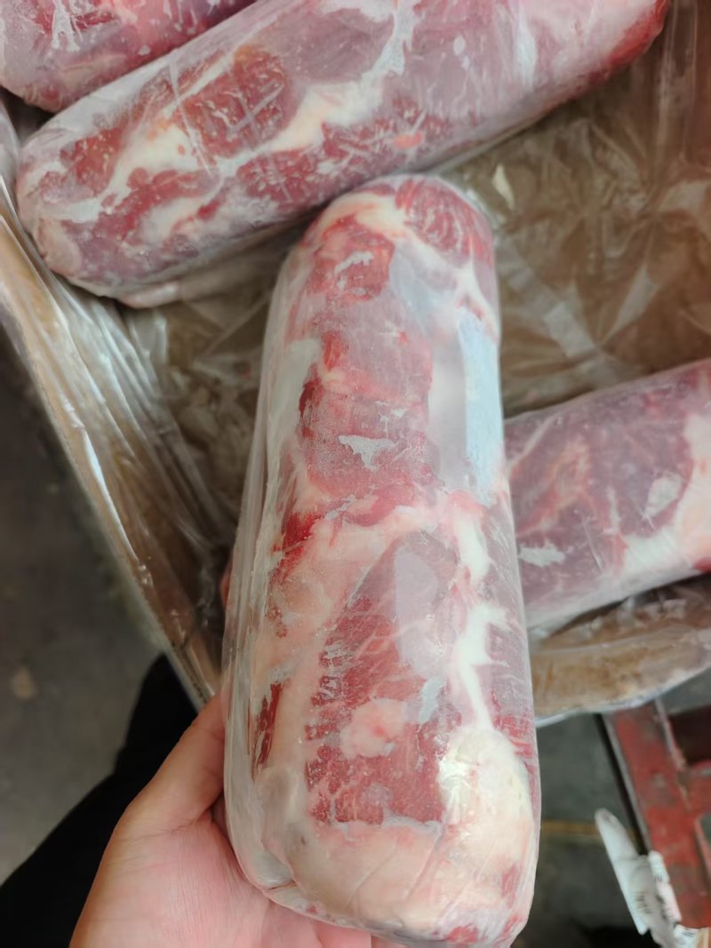梅花肉，精修分割，块头大