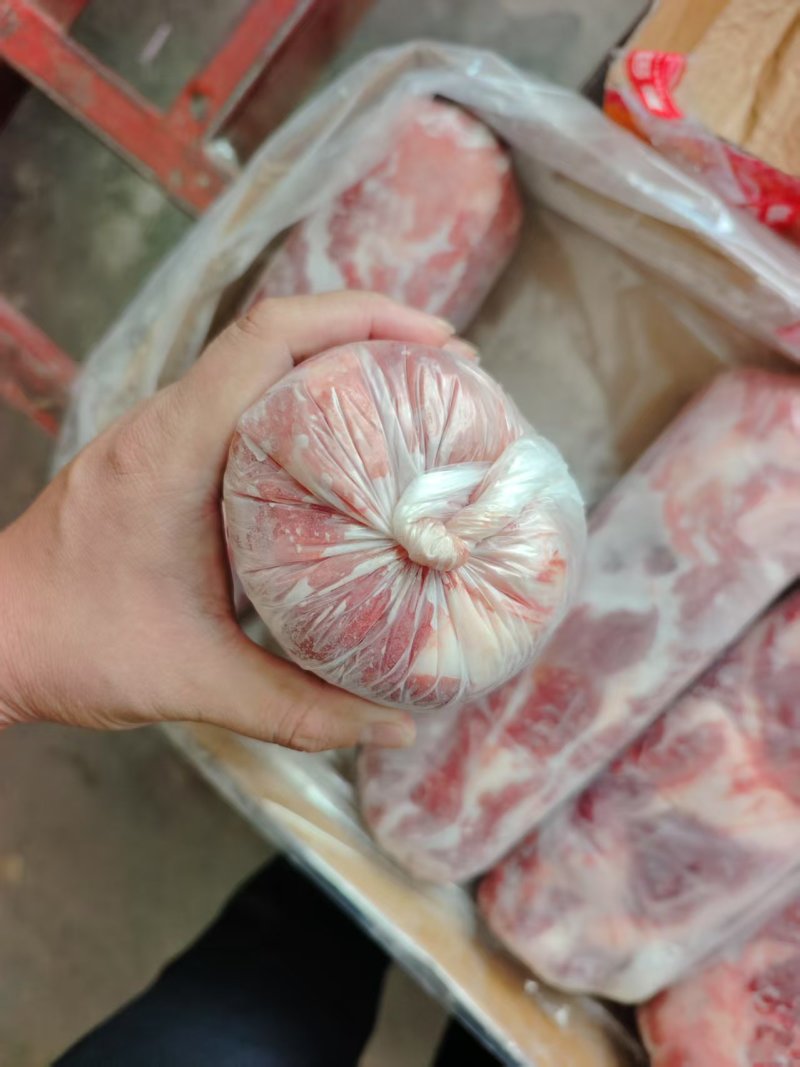 梅花肉，精修分割，块头大