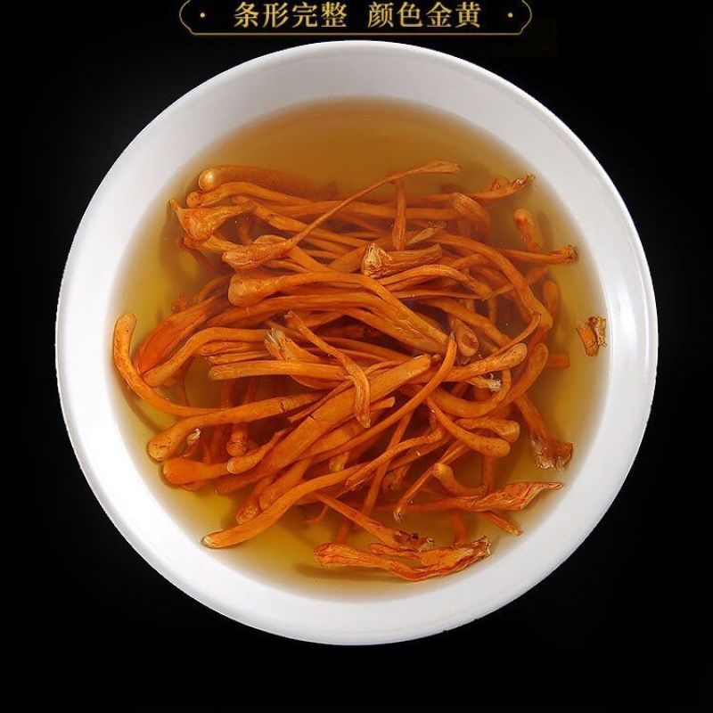 虫草花干货新鲜金蛹北虫草菇孢子头农户批发煲汤食材