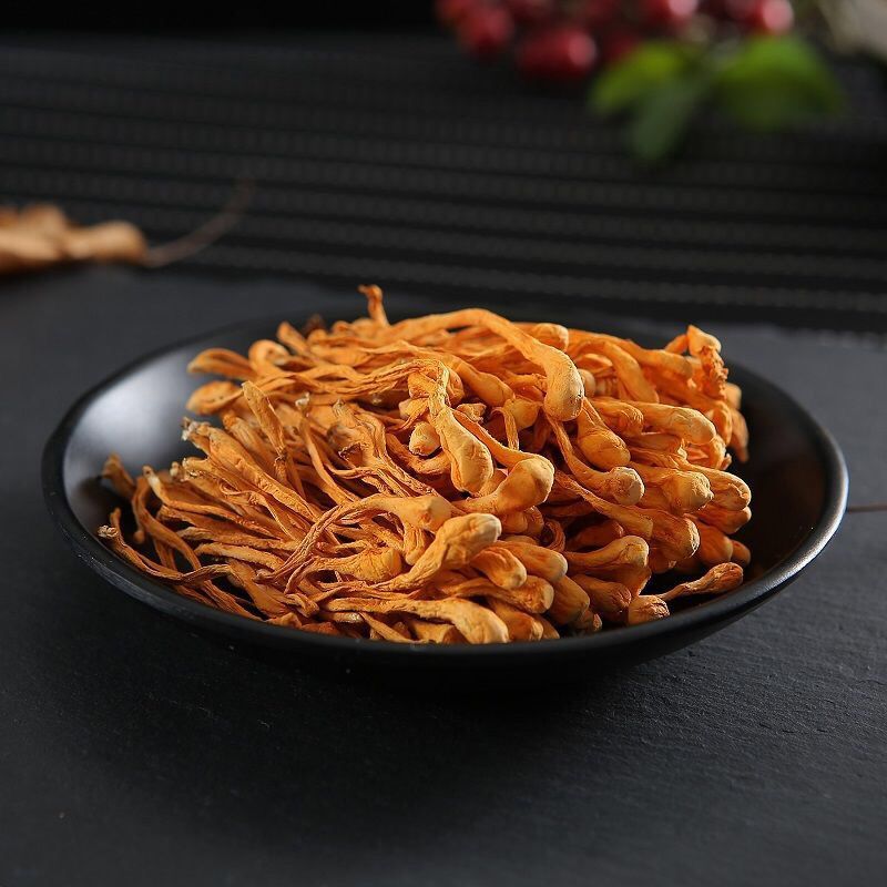 虫草花干货新鲜金蛹北虫草菇孢子头农户批发煲汤食材