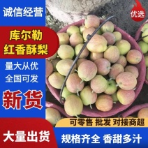 新疆库尔勒红香酥梨大量有货量大从优保质保量欢迎咨询