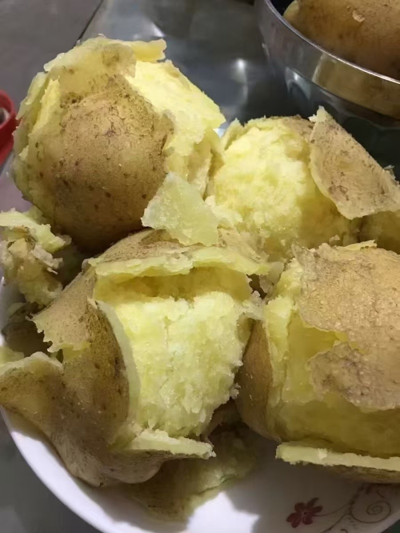 纯沙地希森上市黄皮黄心可炸花全年供应稳定