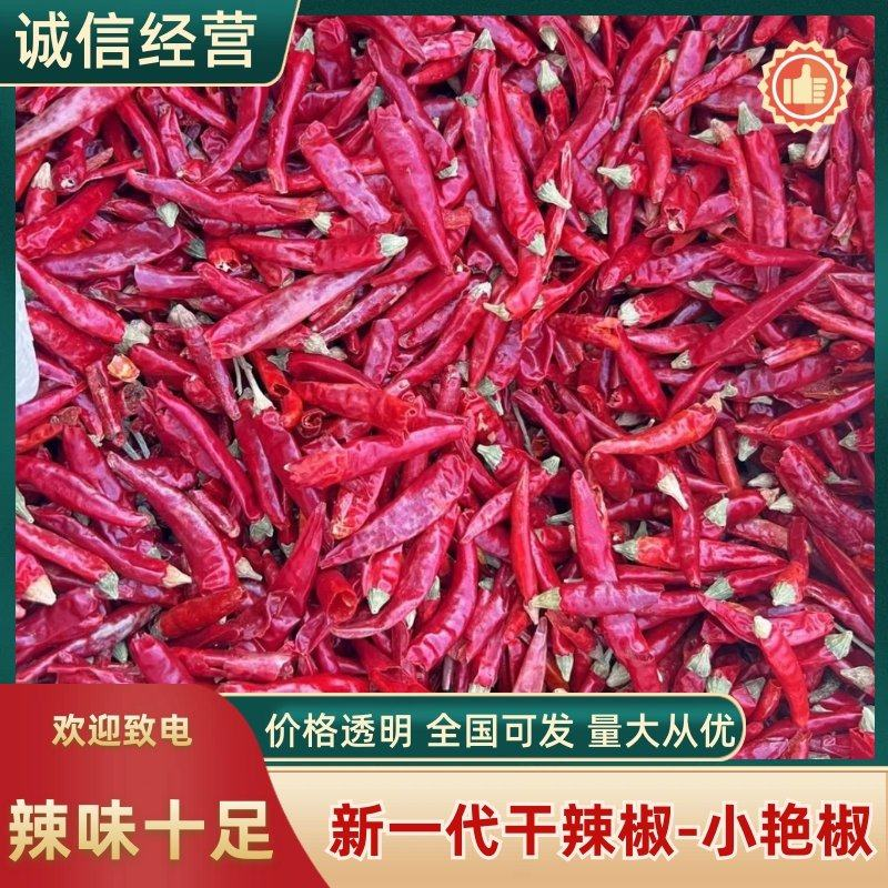 精品去把小艳椒大量现货，质量好价格实惠，干度九成五