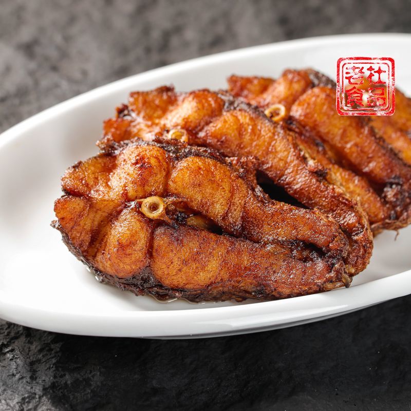 老杜上海特产熏鱼200g*3袋熟食即食酥鱼爆鱼凉菜下酒菜美食