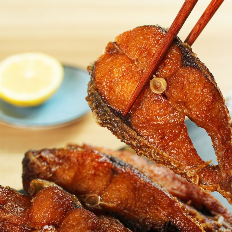 老杜上海特产熏鱼200g*3袋熟食即食酥鱼爆鱼凉菜下酒菜美食