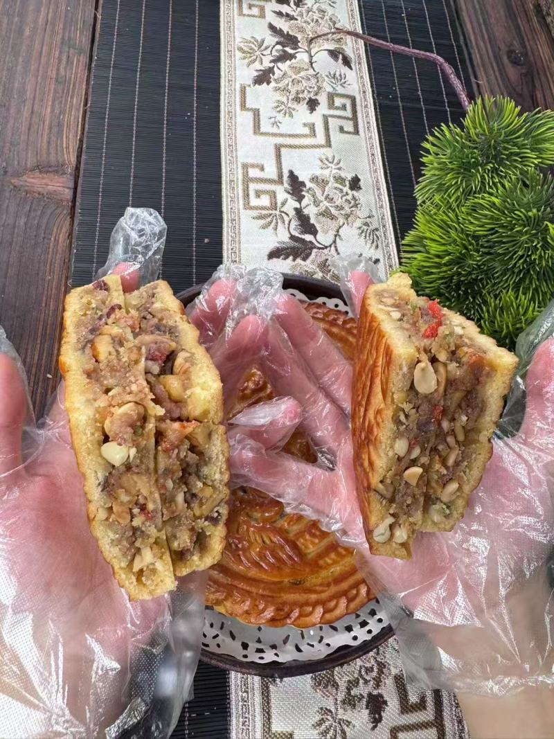 五仁大月饼