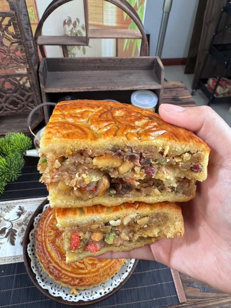 五仁大月饼