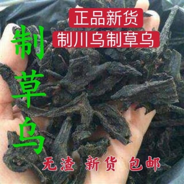 中药材制川乌川乌四川江油制草乌草乌多规格包邮
