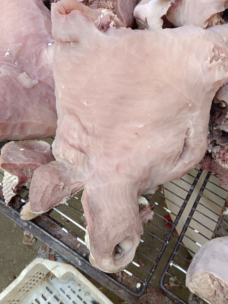 带皮牛头肉，纯手工退毛，刀削工艺，全面大量现货