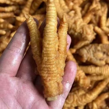 虎皮鸡爪，个头大，开袋即卖，