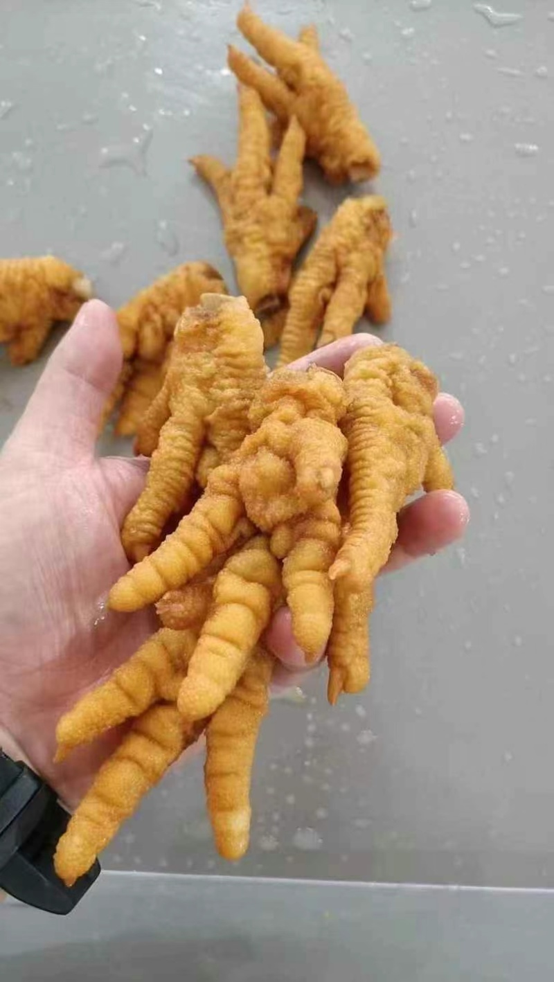 虎皮鸡爪，个头大，开袋即卖，